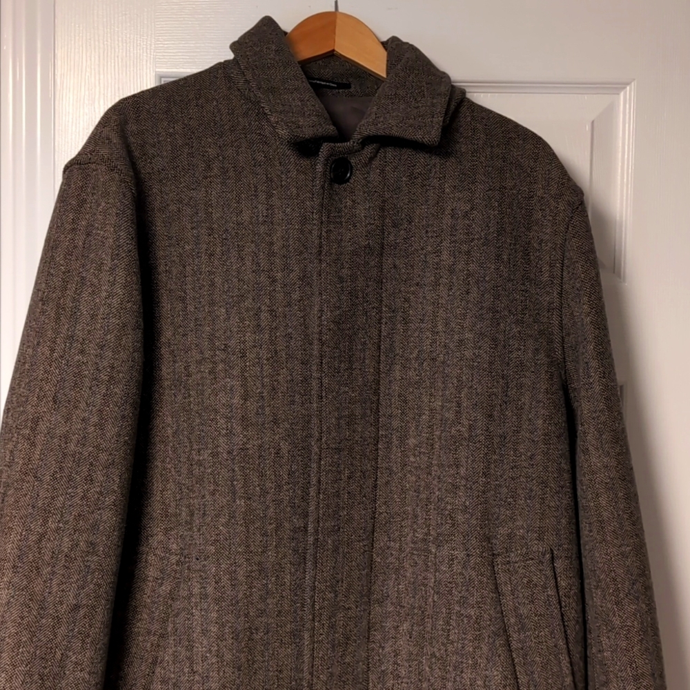 Elegant Houndstooth Coat H&M